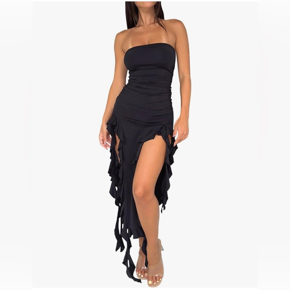 Bodycon Ruffle Dress